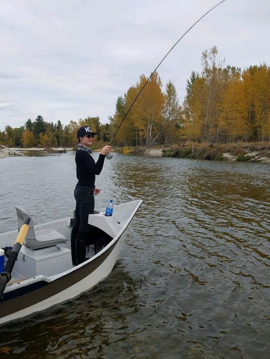 Guided Fly Fishing - Bitterroot River - Brooks Jessen